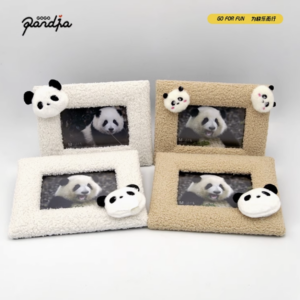 GOGOPANDA Plush Fabric Photo Frames Set